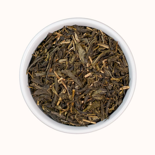 Cherry Blossom Sencha loose-leaf tea