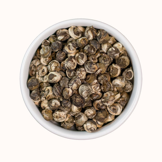 Jasmine Pearls loose-leaf tea